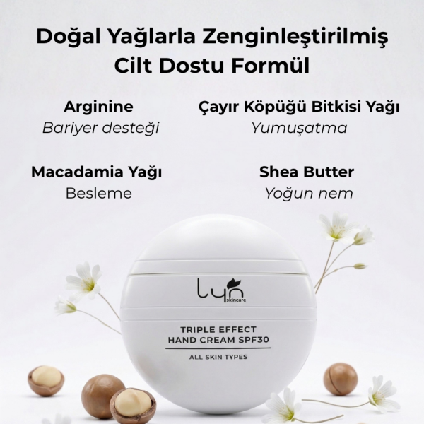Üçlü Etki El Kremi