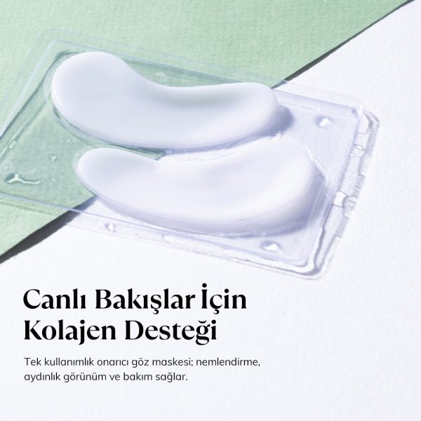 Nemlendirici ve Onarıcı Kolajen Tekli Göz Maskesi