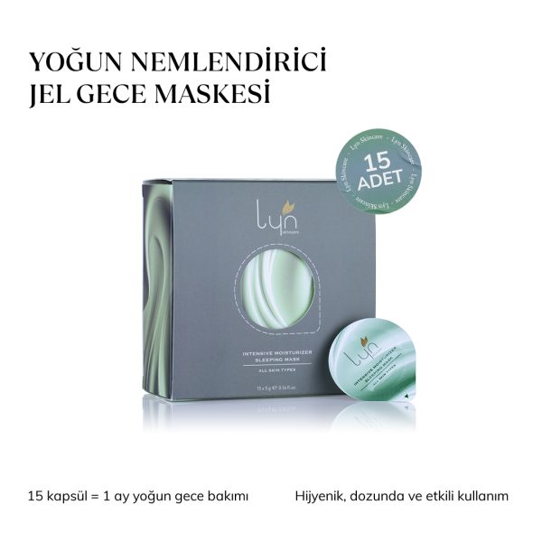 Yoğun Nemlendirici Jel Gece Maskesi
